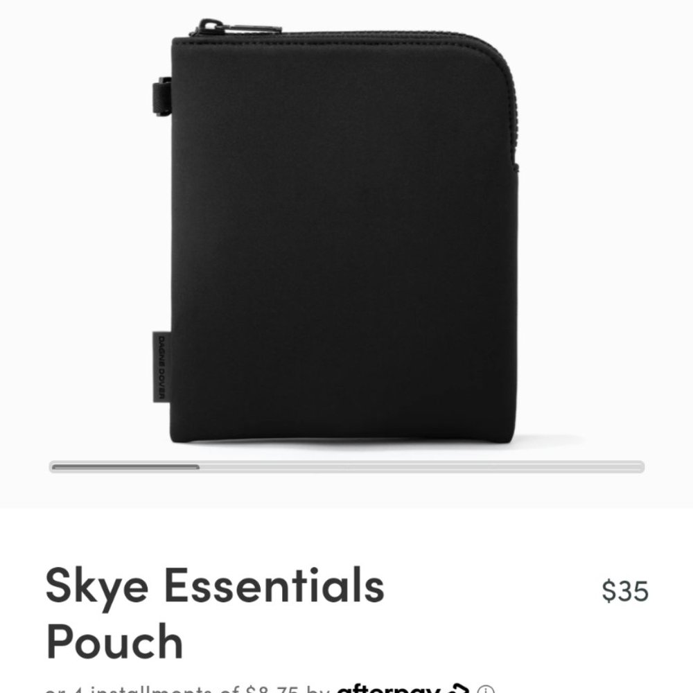 Dagne Dover Skye Pouch Black